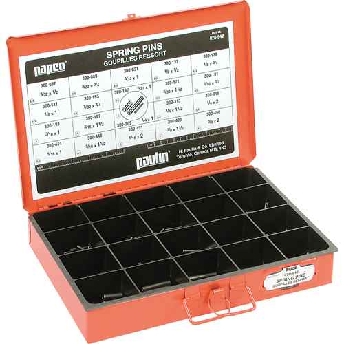 [GP034] Assortiments de goupilles ressort fendues (GP034)