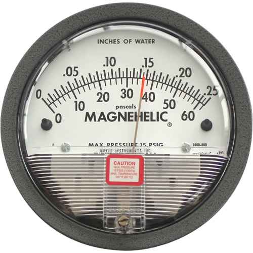 [HA825] Manomètre différentiel Magnehelic (HA825)