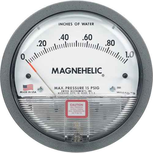 [HA862] Manomètre différentiel de série 2000 MagnehelicMD (HA862)
