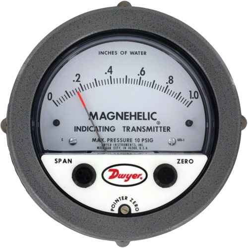 [HC861] Manomètre différentiel et émetteur de signalisation de série 605 MagnehelicMD (HC861)