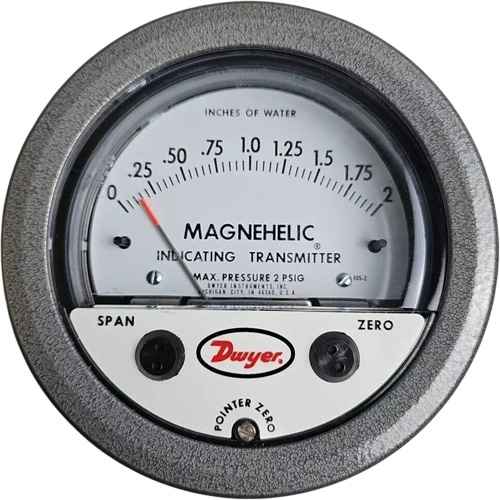 [HC863] Manomètre différentiel et émetteur de signalisation de série 605 MagnehelicMD (HC863)