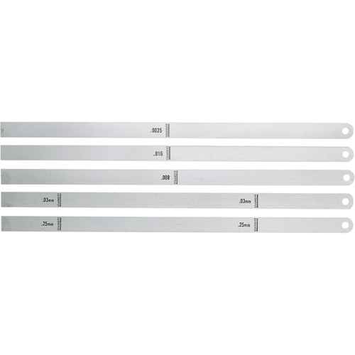 [HT073] Thickness Gauges or "Feeler" Stock (HT073)