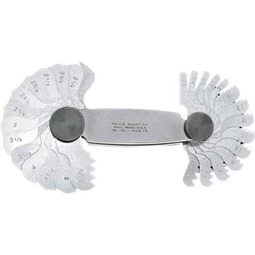 [HT735] Screw Pitch Gauges - V, Unified, American National - 60° Threads (HT735)