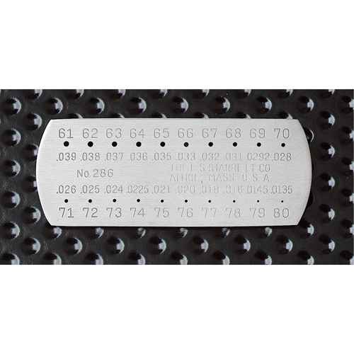 [HU412] Drill & Steel Wire Gauges - Hardened (HU412)