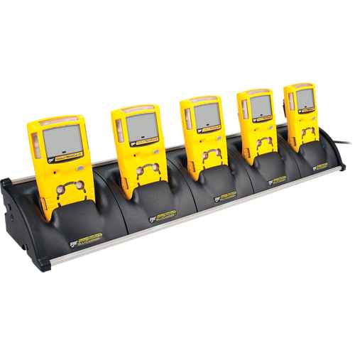 [HX916] BW™ GasAlertMicroClip XT Multi-Gas Detectors -Five Unit Cradle Charger (HX916)