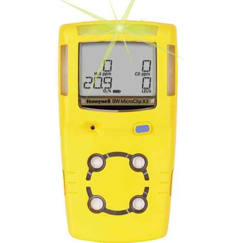 BW™ MicroClip X3 Multi-Gas Detector (HZ217)