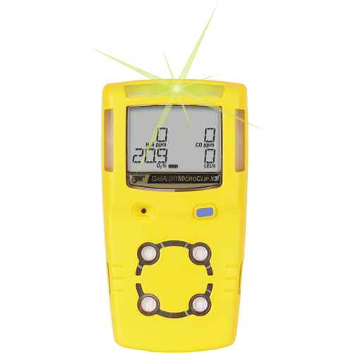 [HZ218] BW™ MicroClip X3 Multi-Gas Detector (HZ218)