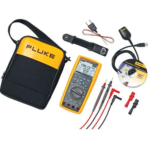 [IA819] Trousse de multimètre v.e.v. avec enregistrement des données 289 FlukeView(MD) (IA819)