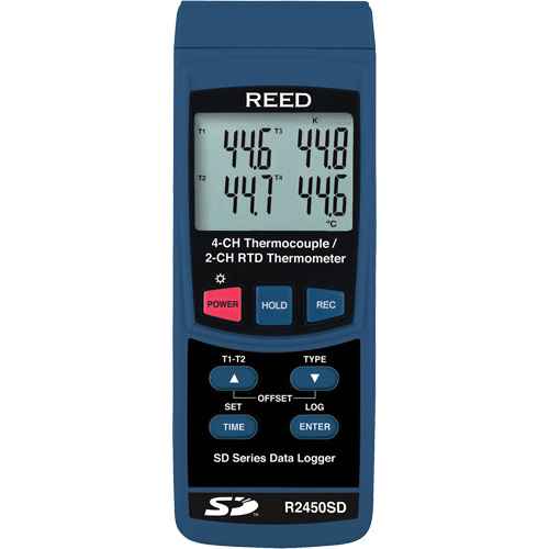 [IC724] Thermomètre à thermocouple pour enregistreur de données avec certificat NIST (IC724)