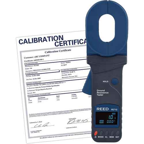 [IC855] Testeur de résistance de terre à pince avec certificat ISO (IC855)