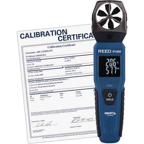 [IC891] Anémomètre à hélices Bluetooth Smart avec certificat ISO (IC891)