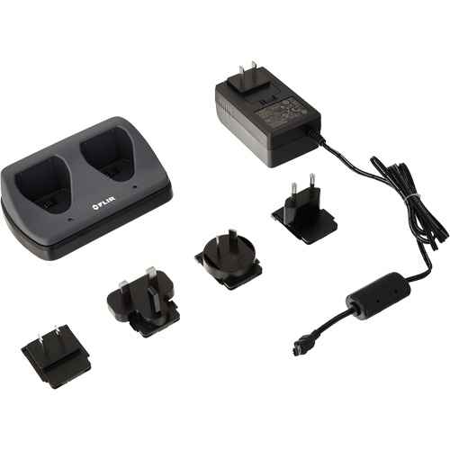 [ID140] Chargeur de pile à 2 baies pour les séries T6xx et T1K (ID140)