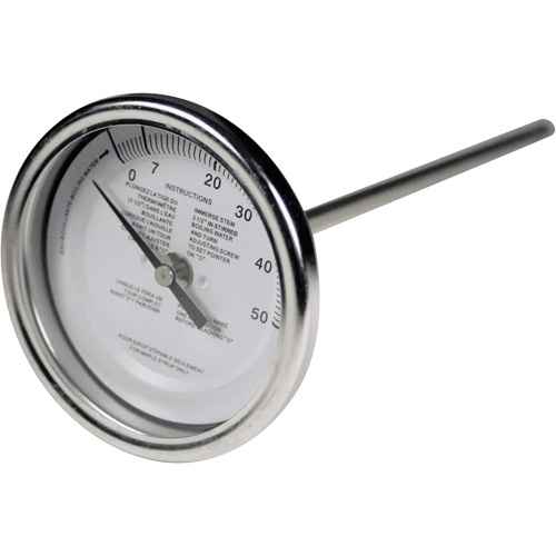 [ID359] Thermomètre à tige sirop d'érable 5" (ID359)