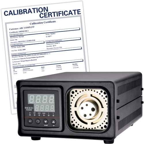 Bloc d'étalonnage à sec avec certificat d'étalonnage (ID576)