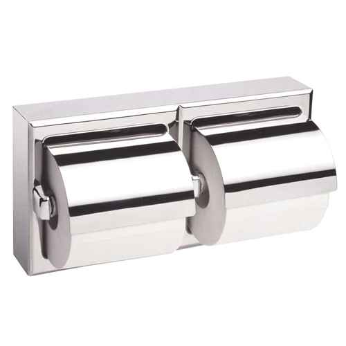 Distributeur double de papier hygiénique avec protecteurs (JB332)