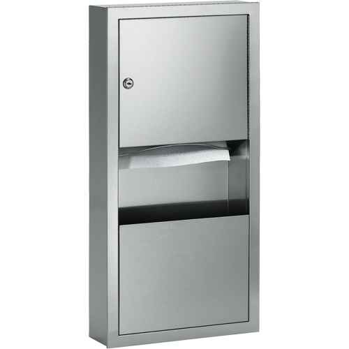 [JC264] Combination Towel Dispenser with Waste Receptacle (JC264)