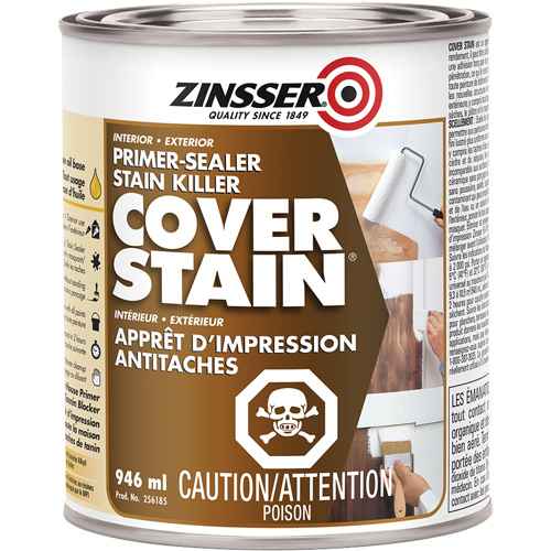 Scellant d'apprêt à base d'huile Cover Stain(MD) (JL308)