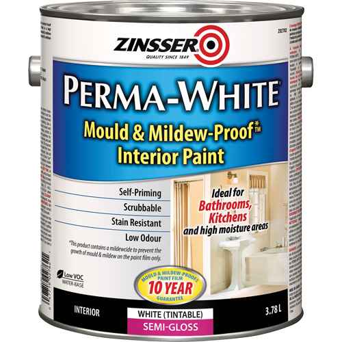 Peinture intérieure Mold & Mildew-Proof(MC) Perma-White(MD) (JL321)