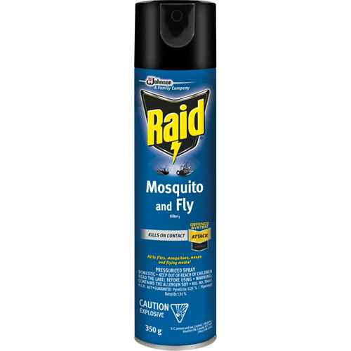 [JL963] Insecticide contre les moustiques et les mouches Raid(MD) (JL963)