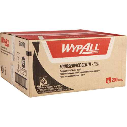 [JM087] Chiffons pour le service alimentaire de Wypall(MD) (JM087)