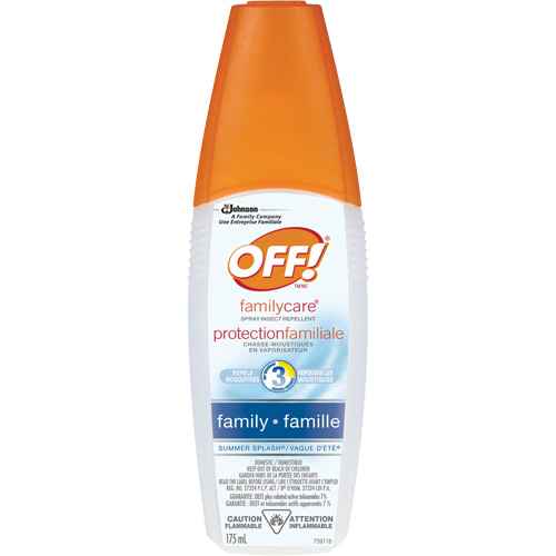 [JM274] Insectifuge Off! Protection familiale(MD) à parfum de Vague d’été(MD) (JM274)