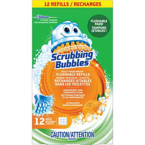 [JM296] Scrubbing Bubbles® Fresh Brush® Toilet Brush Flushable Refills (JM296)
