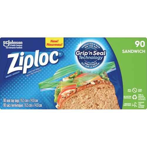 [JM315] Sacs à sandwichs Ziploc(MD) (JM315)