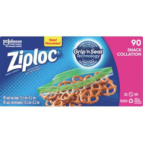 [JM316] Ziploc® Snack Bags (JM316)