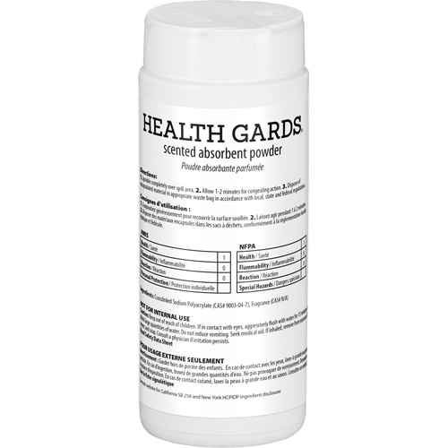 Poudre absorbante parfumée Health Gards(MD) (JM653)