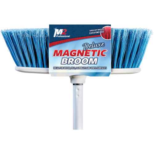 [JM727] Balai magnétique à tête plate avec manche, pour l'intérieur (JM727)