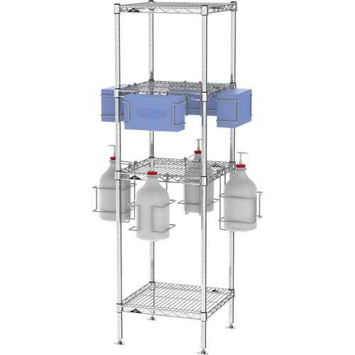 [JN587] PPE Sanitizing Tree with Shelves (JN587)