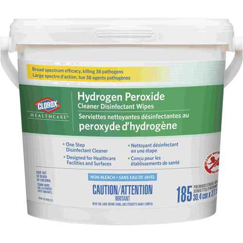 [JO252] Lingettes désinfectantes et nettoyantes à base de peroxyde d'hydrogène Healthcare(MD) (JO252)