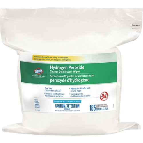 [JO253] Lingettes désinfectantes et nettoyantes à base de peroxyde d'hydrogène Healthcare(MD) (JO253)