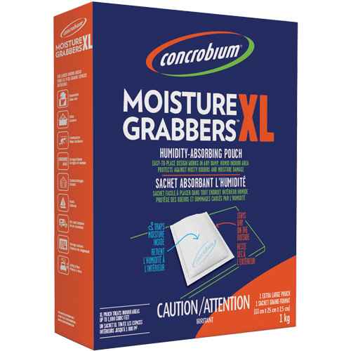 [JO379] Sachets déshydratants Concrobium(MD) Moisture Grabbers XL (JO379)