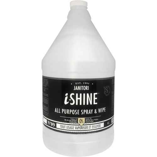 [JP839] Nettoyant polyvalent à vaporiser et essuyer Janitori(MC) i-Shine(MC) (JP839)