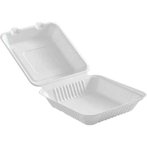 [JP903] Compostable Hinged Food Containers (JP903)