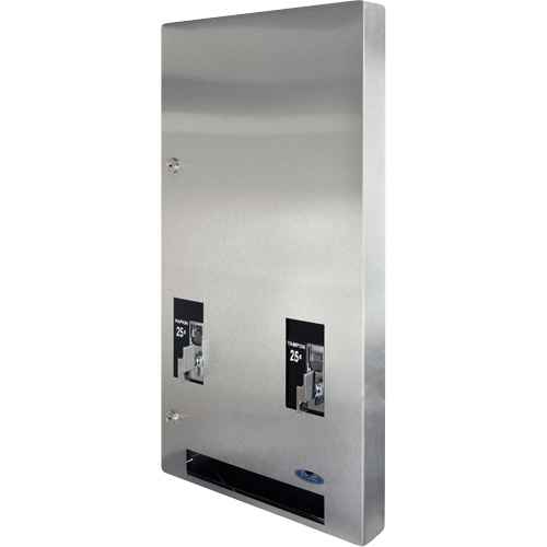 Recessed Double Napkin & Tampon Vendor (JQ124)