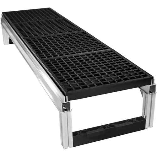 [JQ594] Trousse de plateforme de travail modulaire en aluminium à drainage ouvert FOUNDATION(MC) (JQ594)