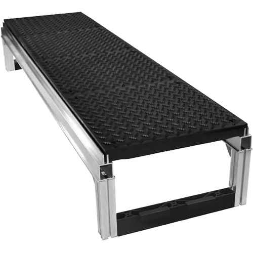 [JQ598] FOUNDATION™ Diamond-Plate Traction Modular Aluminum Work Platform Kit (JQ598)