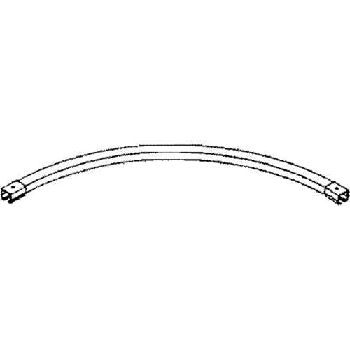 [KB006] 90° Curved Curtain Partition Track with Splicers (KB006)