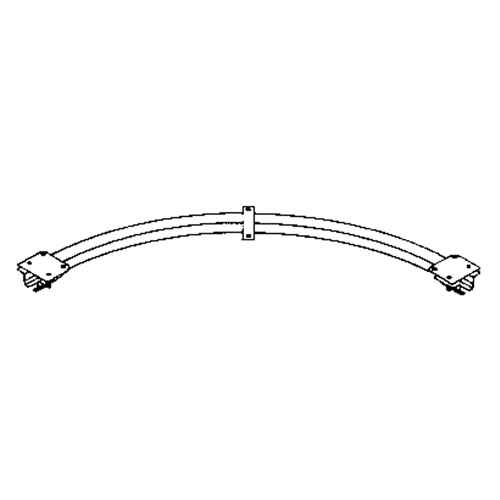Ceiling Mounted 90° Curved Curtain Partition Track (KB007)