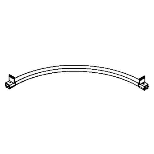 [KB008] Beam Mounted 90° Curved Curtain Partition Track (KB008)