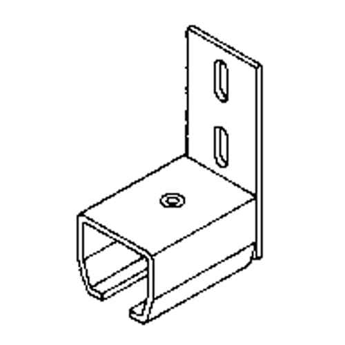[KB011] Curtain Partition Wall Mount End Connector (KB011)