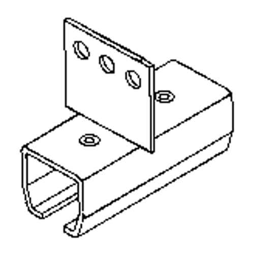 [KB031] Éclisse pour rail de roulement de mur-rideau monté sur poutre (KB031)