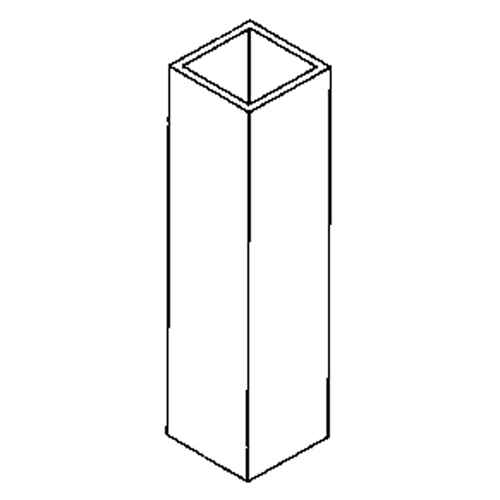 [KB032] Floor Mount Curtain Partition Post (KB032)