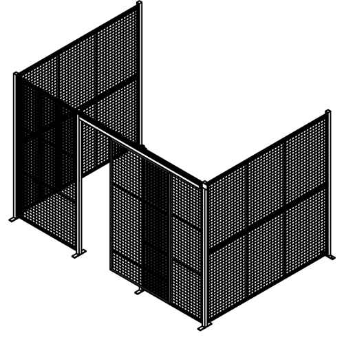 [KD073] Partitions & cloisons grillagée (KD073)