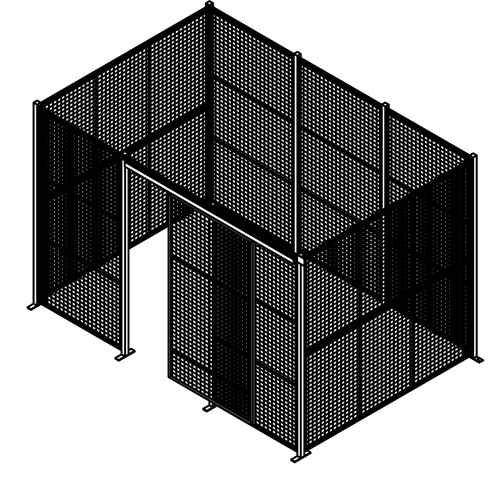 [KD095] Wire Mesh Partition Kits (KD095)