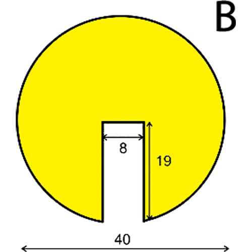 [KH868] Soft Edge Flexible Warning & Protection Systems (KH868)