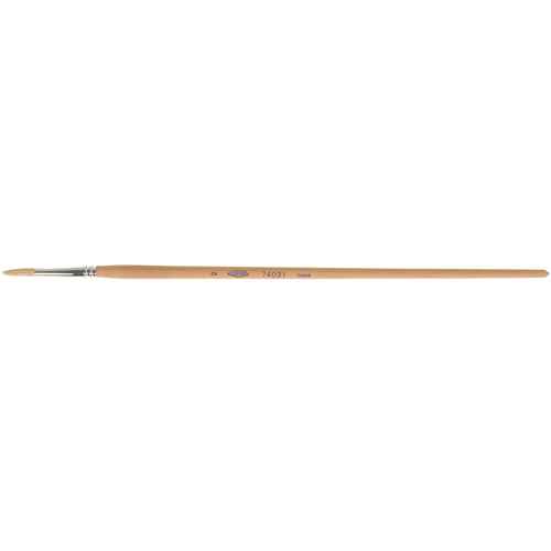 [KP190] Pinceau de forme ronde en soies blanches pures pour marquage (KP190)