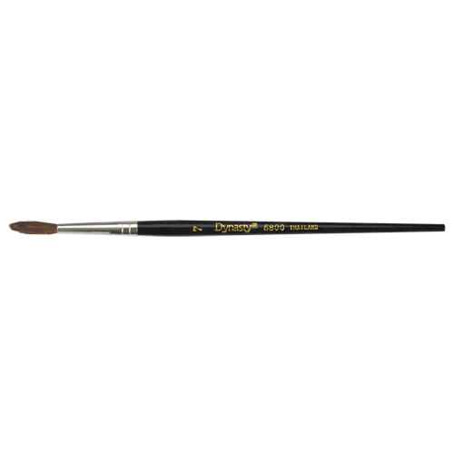 [KP603] Pinceau pointu à soies noires pour artiste (KP603)